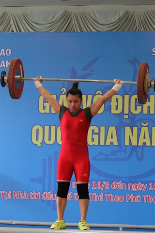 Hanoi remporte le championnat national d haltérophilie 2015