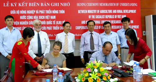MoU for livestock research and development signed