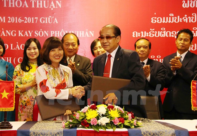 Ho Chi Minh Museum and Cayson Phomvihance Museum enhance cooperation