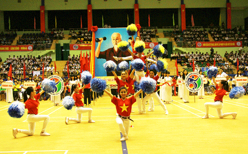 Dông Nai  Ouverture du tournoi national sportif des handicapés 2015