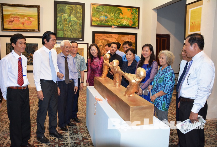 Khai mạc Triển lãm mỹ thuật ĐBSCL lần thứ 20 - năm 2015 tại Bạc Liêu