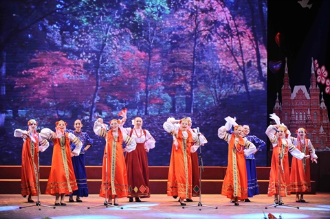 - Le Festival de la culture russe se tient à Hanoi