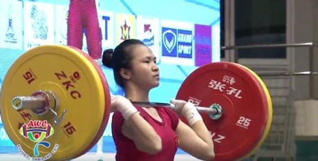 Championnats d’Asie d haltérophie Vietnam remporte deux médailles d’or à la première journée