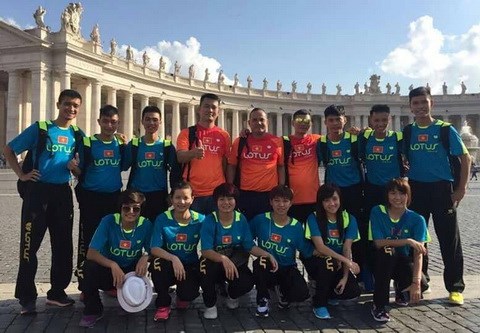 - Le Vietnam aux 8es Championnats du monde de plumfoot
