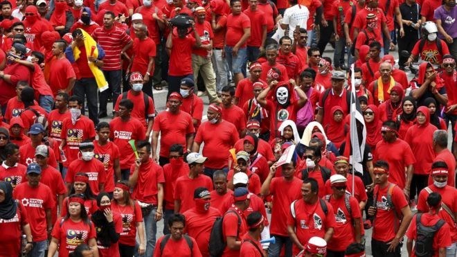 Malaysia Rally supports government