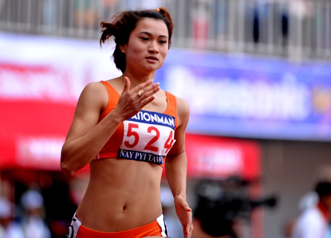 Nguyễn Thị Oanh tiếp tục giành Huy chương vàng tại giải điền kinh Thái Lan mở rộng 2015