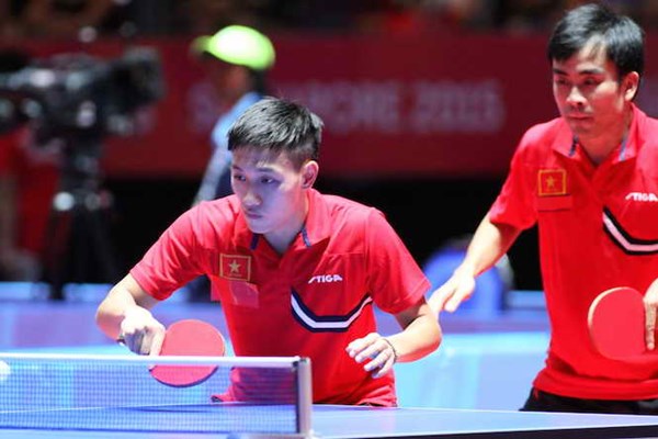 Việt Nam có đại diện vào vòng 3 giải bóng bàn vô địch châu Á 2015