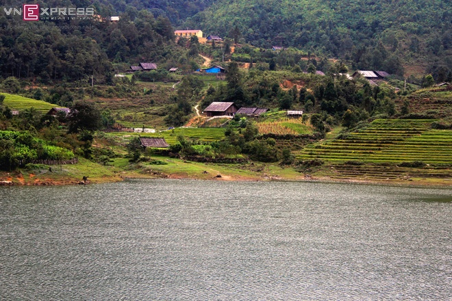 Highest man-made lake in Vietnam
