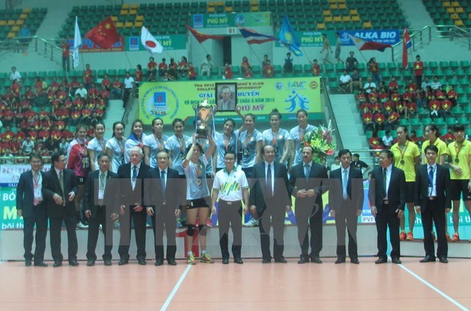 La Thaïlande remporte le Championnat de volley-ball féminin des clubs d Asie 2015