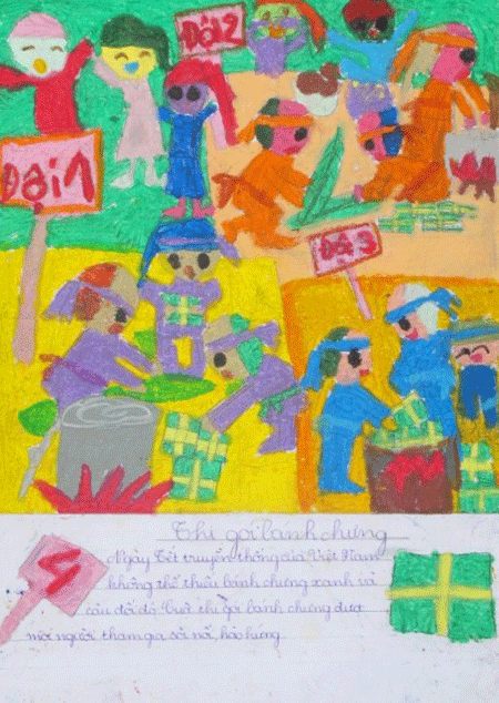 亚洲少年儿童绘画日记节将在河内举行