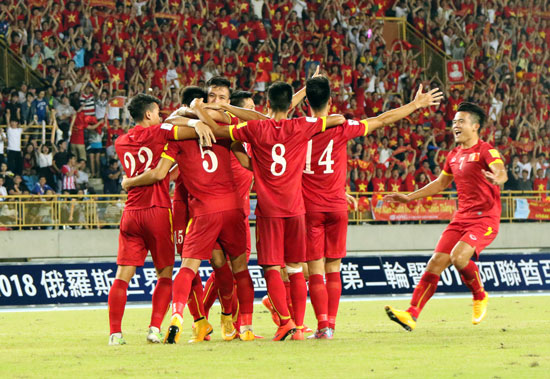Đội tuyển Việt Nam có chiến thắng đầu tiên tại vòng loại World Cup 2018