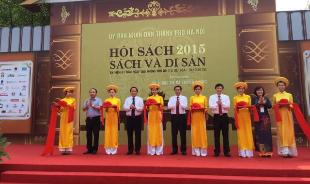 Hanoi Book Fair 2015 opens