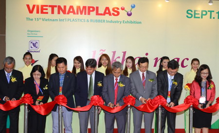 International exhibition on plastics and rubber industry opens in HCM city