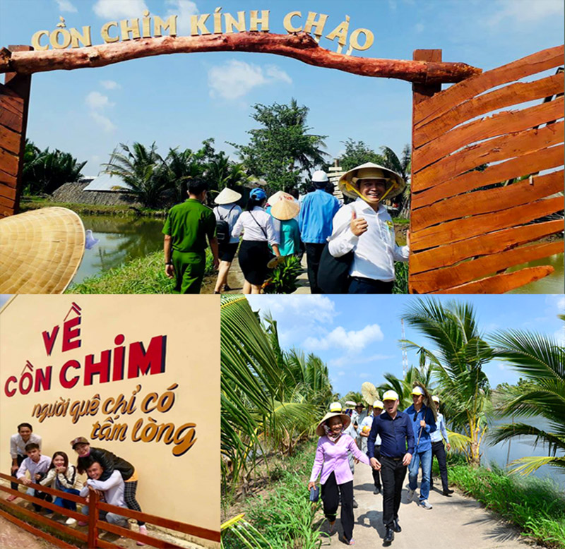 Khám phá ốc đảo xanh giữa dòng Cổ Chiên, Trà Vinh
