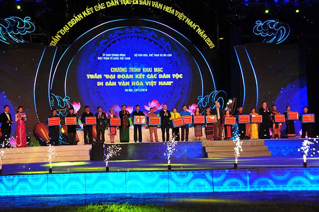Khai mạc Tuần “Đại đoàn kết các dân tộc - Di sản Văn hóa Việt Nam” năm 2019