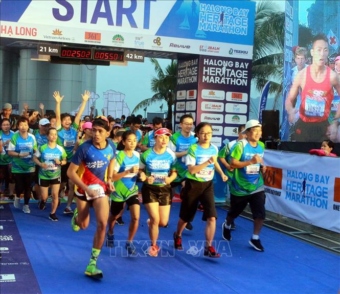 ​Hơn 3 000 vận động viên dự Giải marathon quốc tế Di sản Vịnh Hạ Long