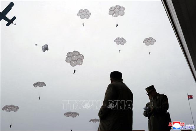 Triều Tiên diễn tập bắn pháo theo chỉ thị của nhà lãnh đạo Kim Jong-un