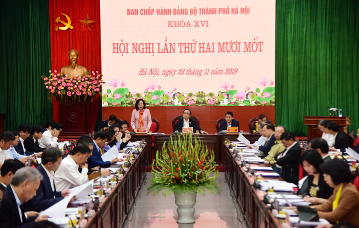 Hướng dẫn về tổ chức đại hội Đảng bộ các cấp tiến tới Đại hội XVII Đảng bộ thành phố Hà Nội