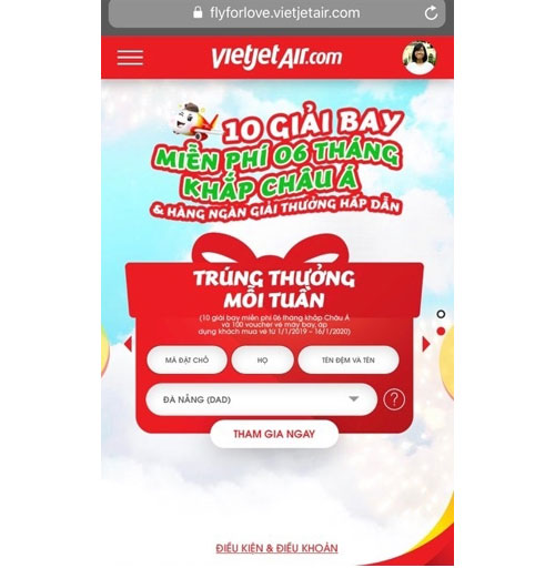 Vietjet với khuyến mãi siêu khủng lên tới hàng chục tỷ đồng