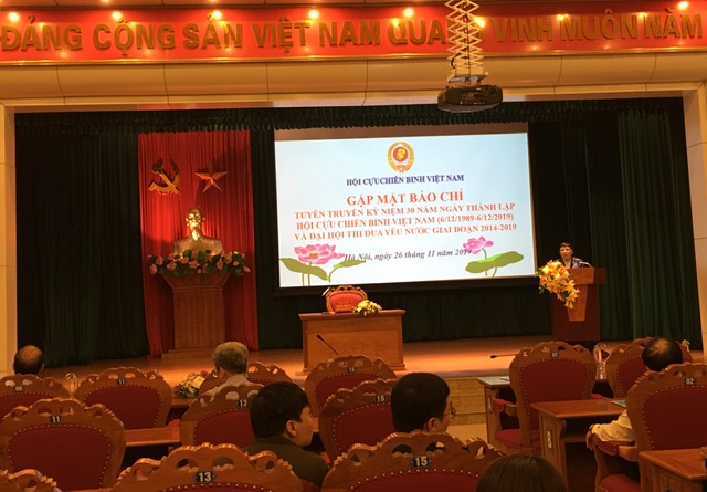 Tôn vinh điển hình trong phong trào “Cựu chiến binh gương mẫu”