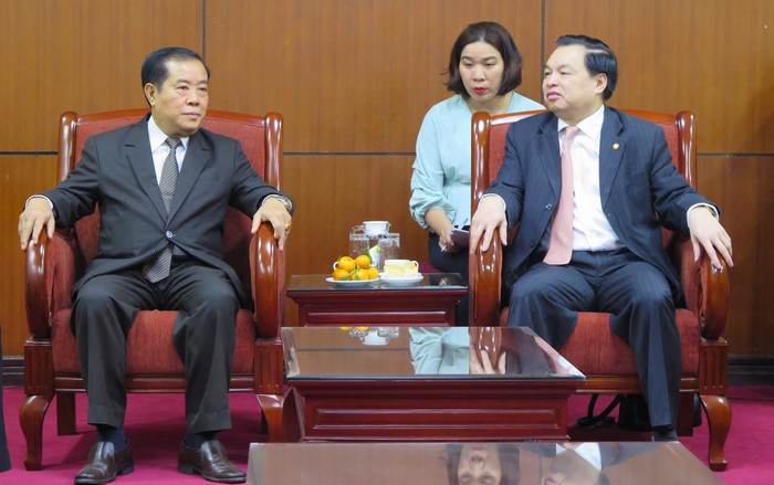 Việt Nam - Lào tăng cường hợp tác công tác Tuyên giáo