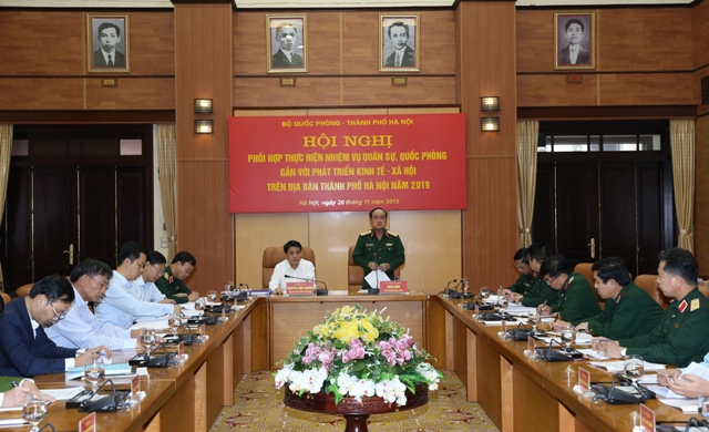 Thực hiện nhiệm vụ quân sự, quốc phòng gắn với phát triển kinh tế - xã hội