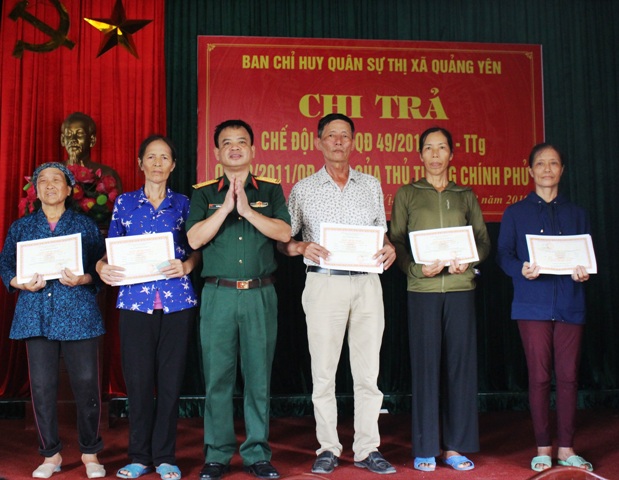 Giải quyết kịp thời chế độ, chính sách với người có công