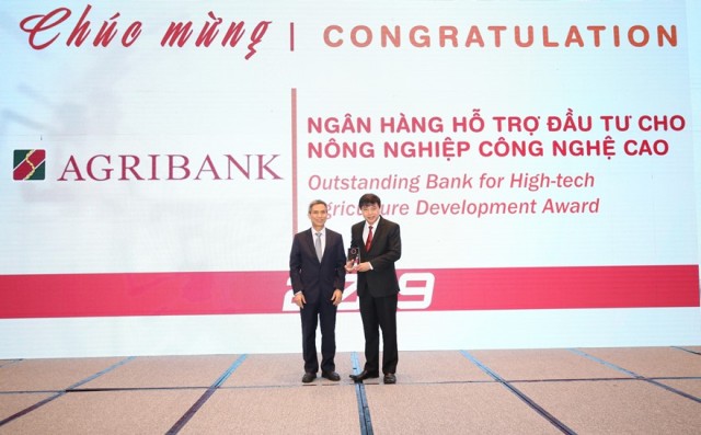 Agribankđược vinh danh 2 giải thưởng Ngân hàng Việt Nam tiêu biểu 2019
