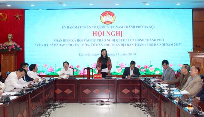 Hà Nội sẽ giảm hơn 2 800 thôn, tổ dân phố do sáp nhập