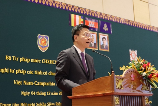 Hợp tác giữa ngành Tư pháp Việt Nam và Campuchia ngày càng hiệu quả
