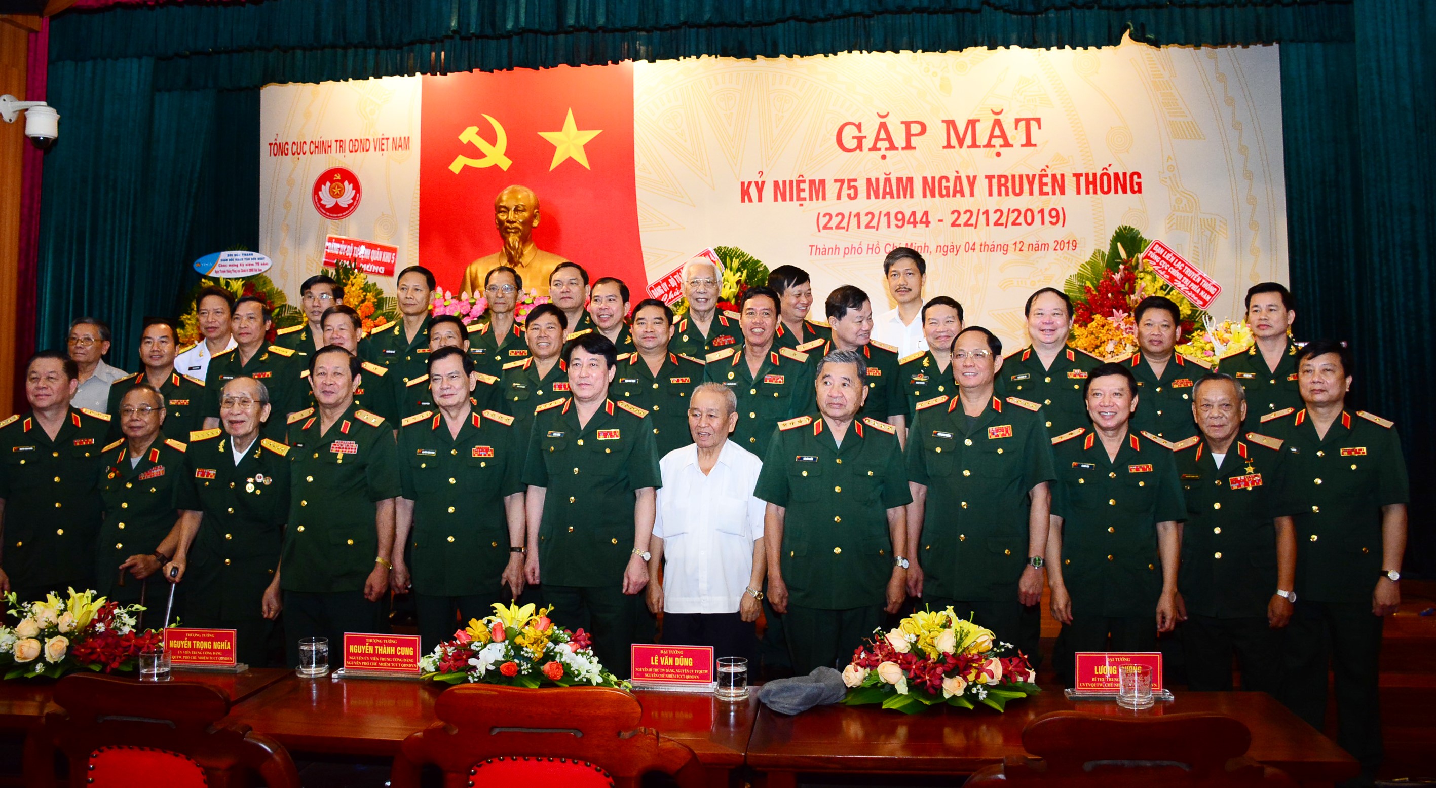 Tổng cục Chính trị gặp mặt kỷ niệm 75 năm ngày truyền thống

​