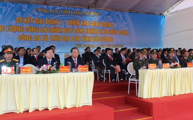 Hải Dương Điều động công an chính quy về 102 xã, thị trấn