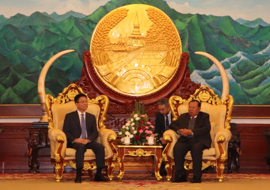 Tăng cường hợp tác giữa hai Bộ Tư pháp Việt Nam - Lào