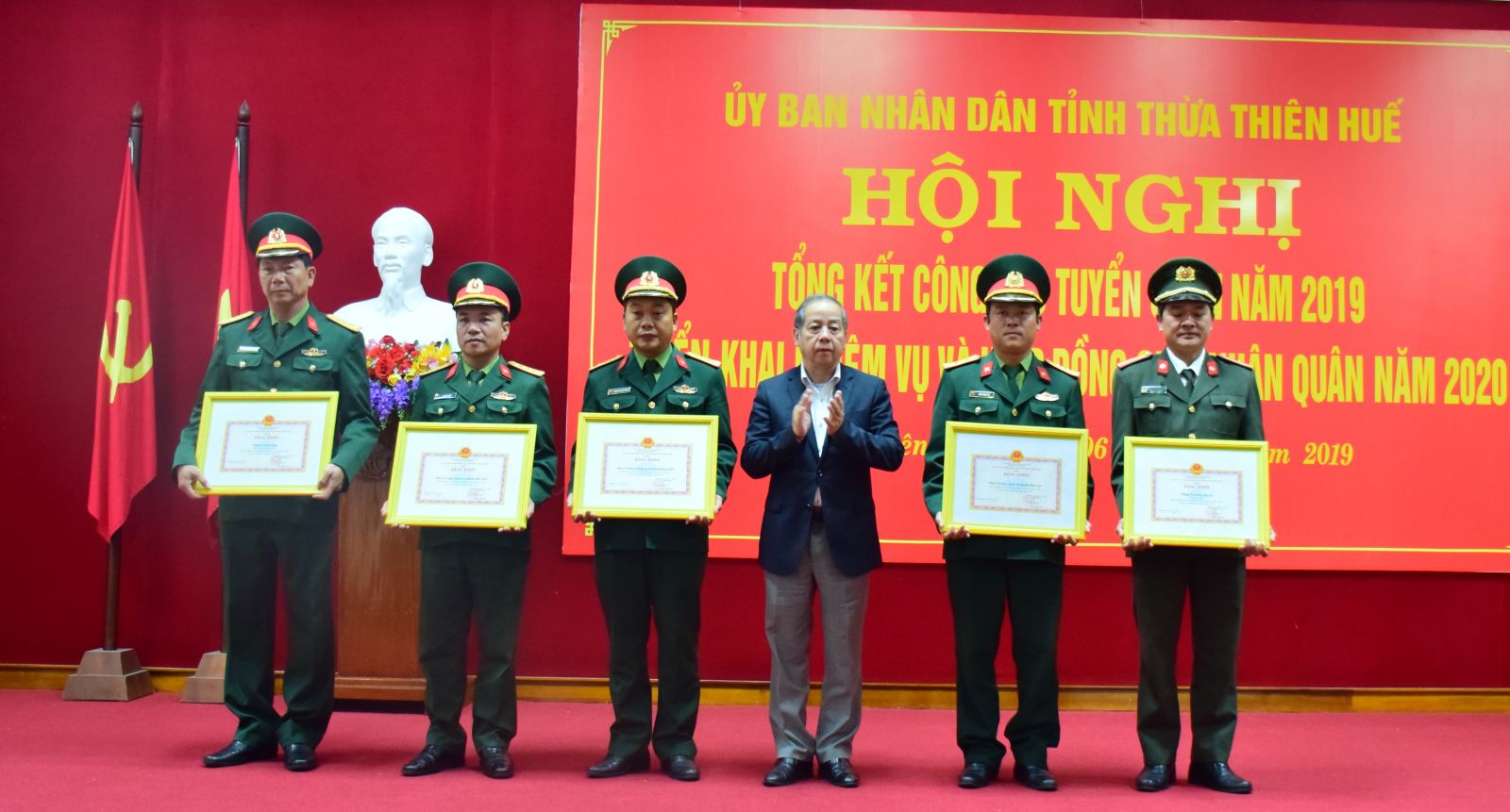 Năm 2020 Thừa Thiên - Huế được giao chỉ tiêu 1 351 thanh niên nhập ngũ