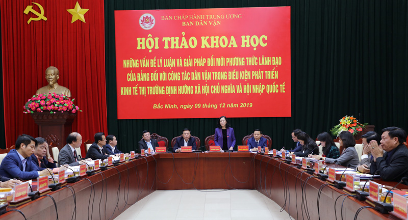 Sự hài lòng và niềm tin của nhân dân là thước đo của cấp ủy