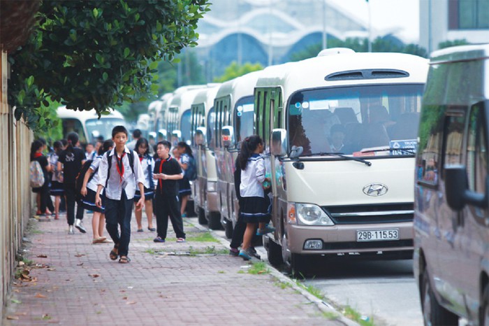 Hà Nội xử lý 39 trường hợp vi phạm trong vận chuyển đưa đón học sinh