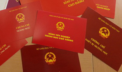 Ngăn chặn cán bộ sử dụng bằng giả