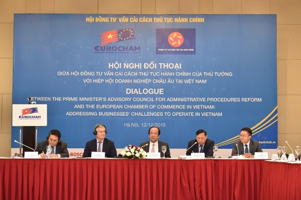 Hội nghị đối thoại với Hiệp hội doanh nghiệp châu Âu tại Việt Nam