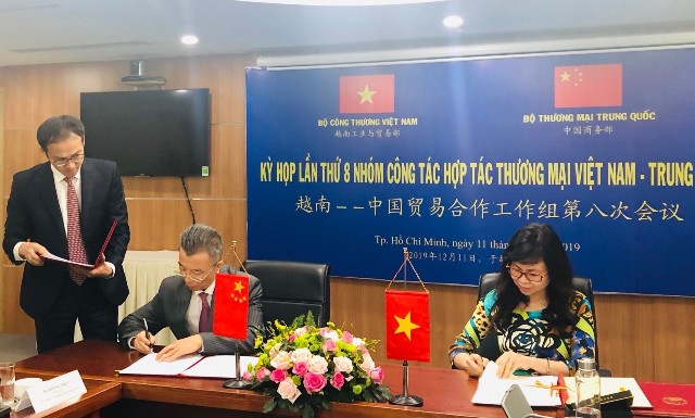 Kỳ họp lần thứ 8 Nhóm Công tác hợp tác kinh tế thương mại Việt Nam – Trung Quốc