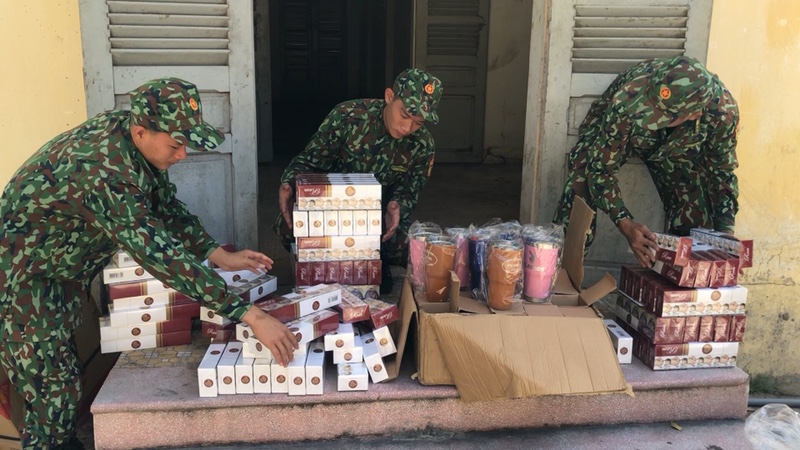 An Giang Thu giữ gần 2 000 gói thuốc lá ngoại nhập lậu