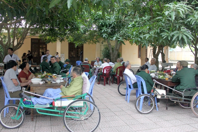 Cục Hậu cần Quân khu 4 đồng hành cùng thương binh