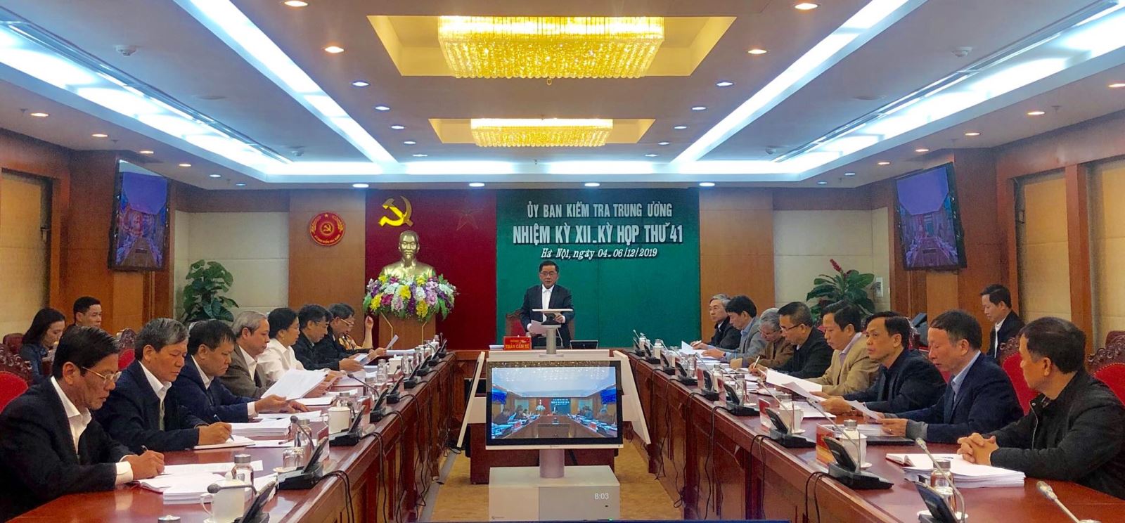 Tăng cường kiểm tra, giám sát phục vụ đại hội đảng bộ các cấp