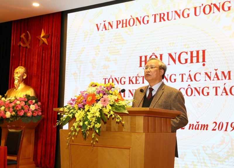 Tiếp tục đổi mới, nâng cao công tác tham mưu, phục vụ tại Văn phòng Trung ương Đảng