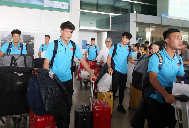 U23 Việt Nam về TP Hồ Chí Minh tập luyện để chuẩn bị cho VCK U23 châu Á 2020