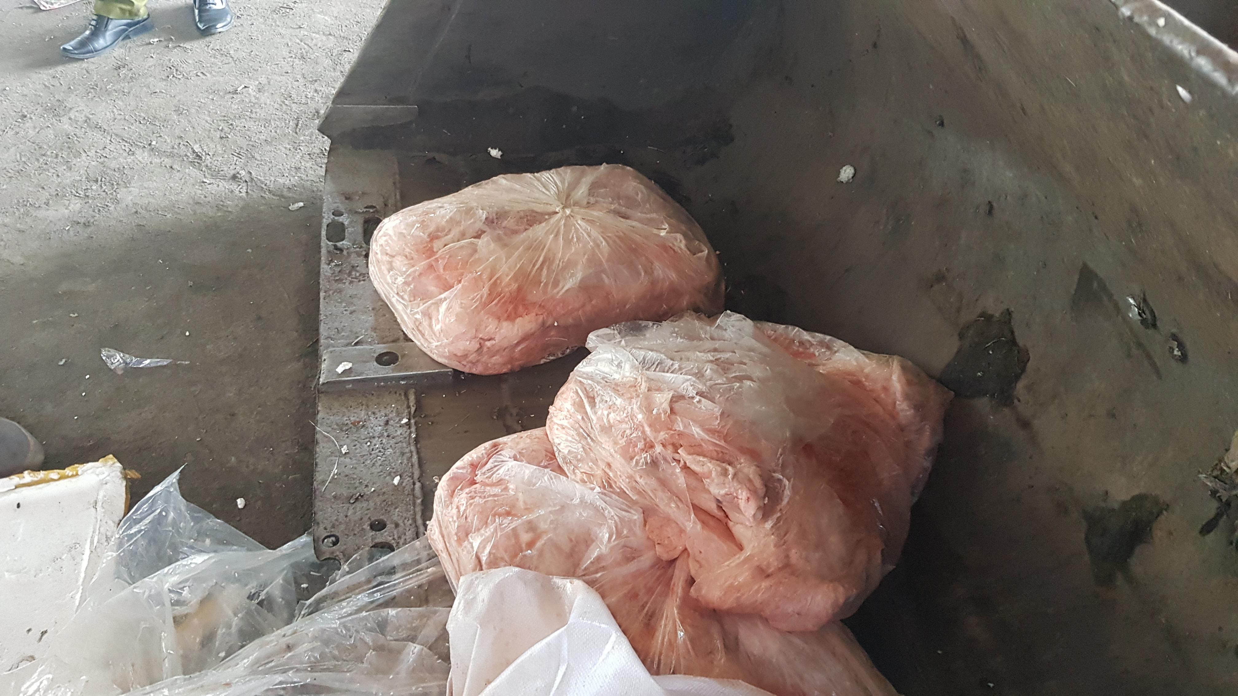 Bình Phước phát hiện hơn 600 kg sản phẩm động vật không có giấy kiểm dịch