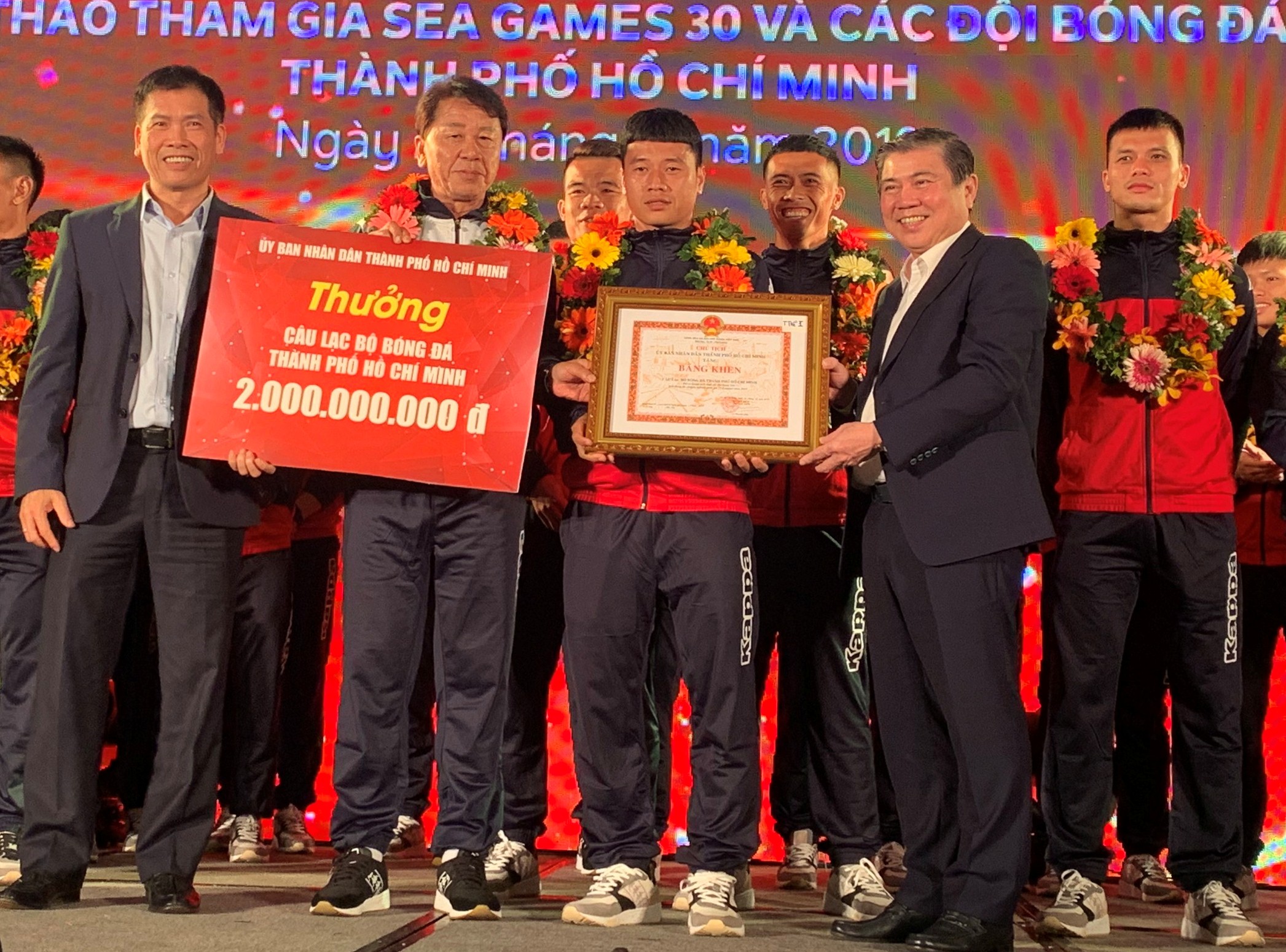 TP Hồ Chí Minh Khen thưởng vận động viên đạt thành tích cao năm 2019
