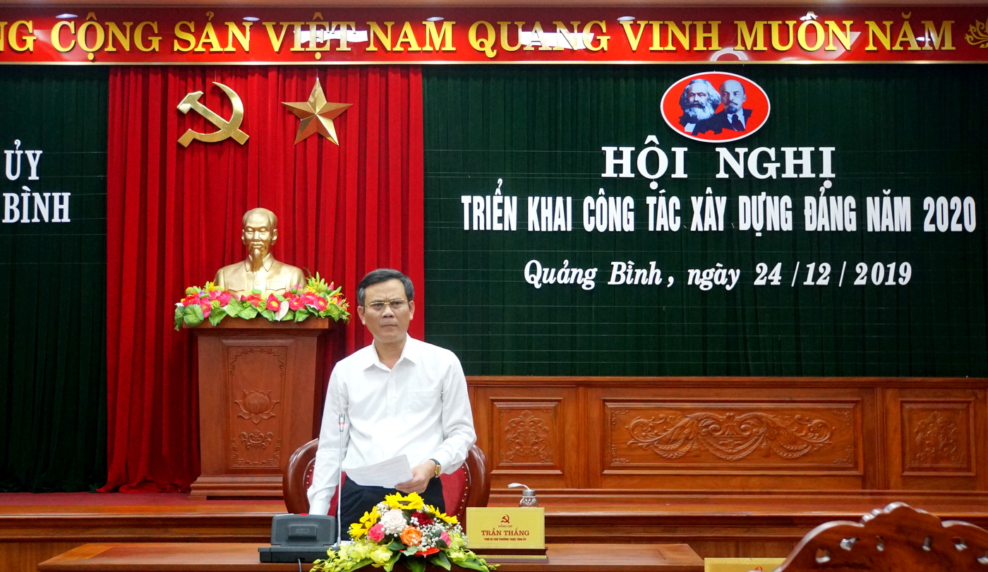 Tỉnh ủy Quảng Bình tập trung lãnh đạo thành công đại hội đảng bộ các cấp
