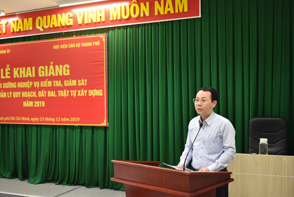 TP Hồ Chí Minh Bồi dưỡng kiến thức về kiểm tra, giám sát quản lý quy hoạch, đất đai