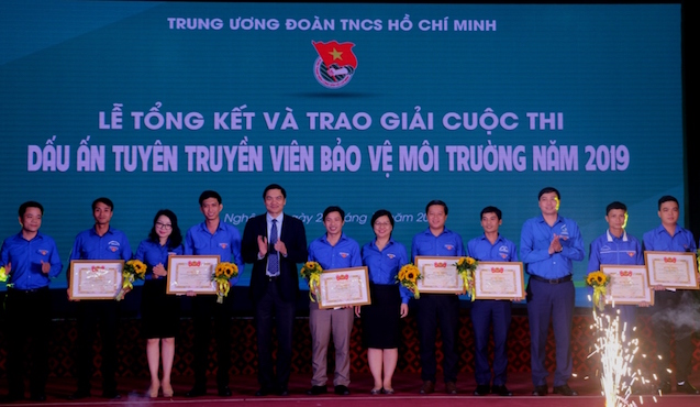 Trao giải Cuộc thi Dấu ấn tuyên truyền viên bảo vệ môi trường