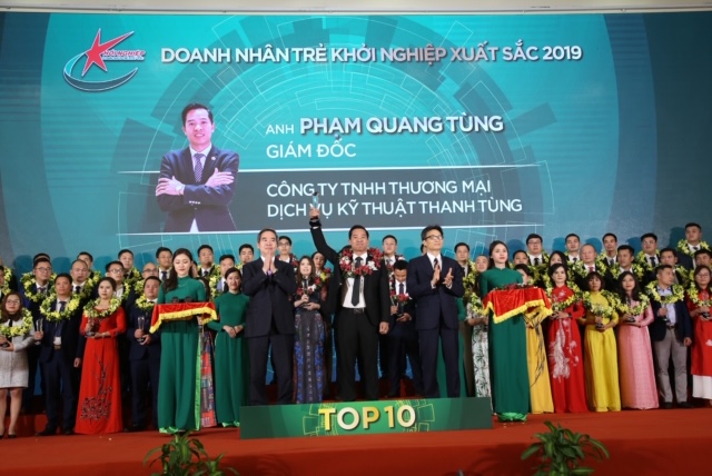 Vinh danh các doanh nhân trẻ khởi nghiệp xuất sắc 2019